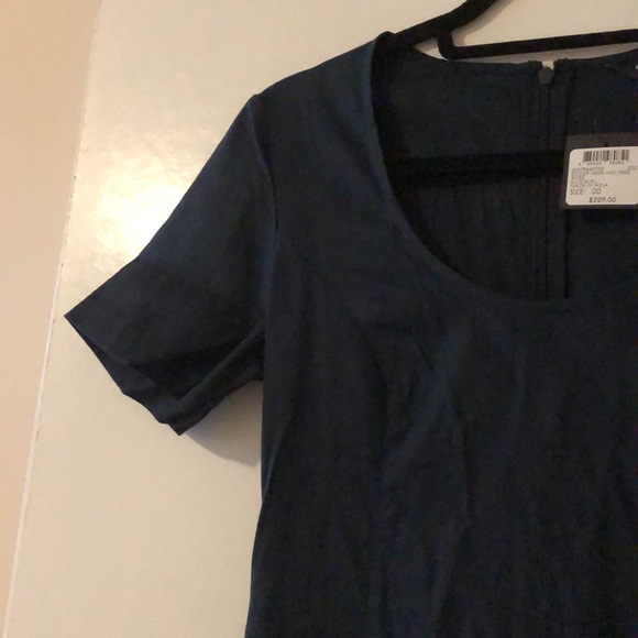 Club Monaco Scoop Neck Midi Dress Linen size 00 - Picture 4 of 6